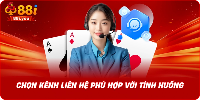 Chọn Kênh Liên Hệ Phù Hợp Với Tình Huống